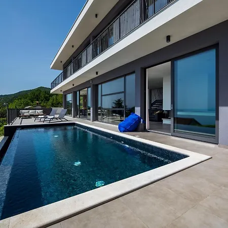 Villa Luxury The View In - For 12 People With Incredible Sea View & Wellness Opatija