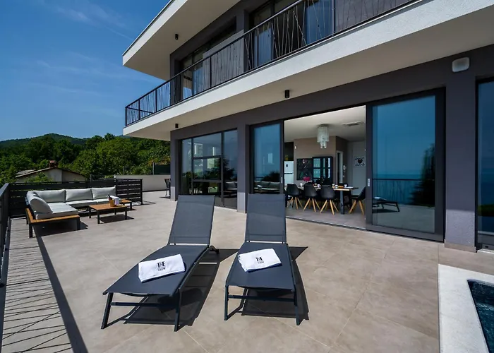 Villa Luxury The View In - For 12 People With Incredible Sea View & Wellness *