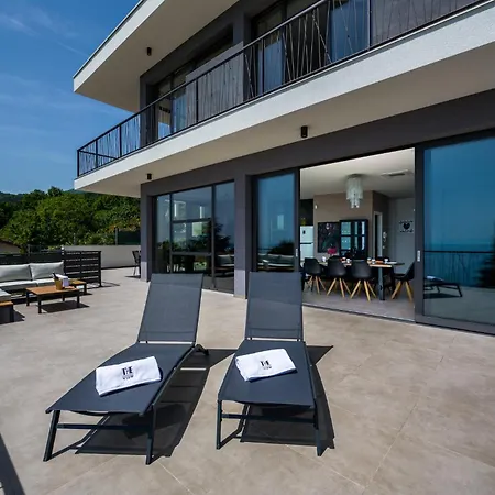 别墅 Luxury The View In - For 12 People With Incredible Sea View & Wellness *