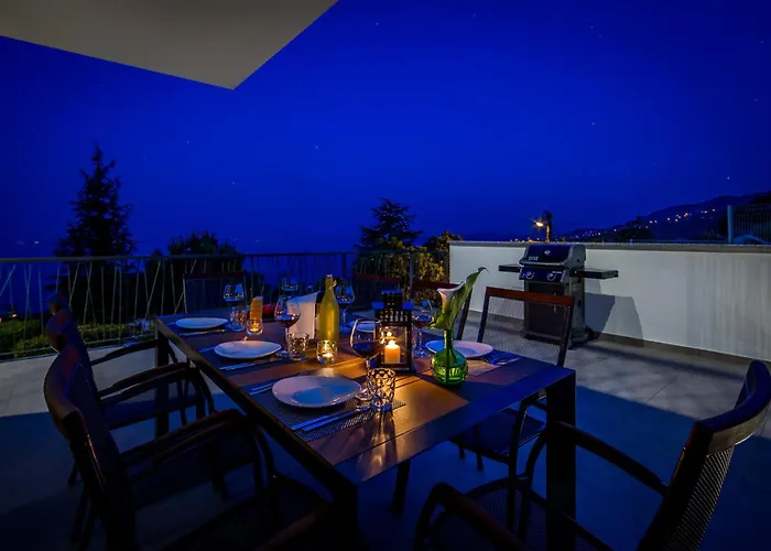 Vila Luxury The View In - For 12 People With Incredible Sea View & Wellness